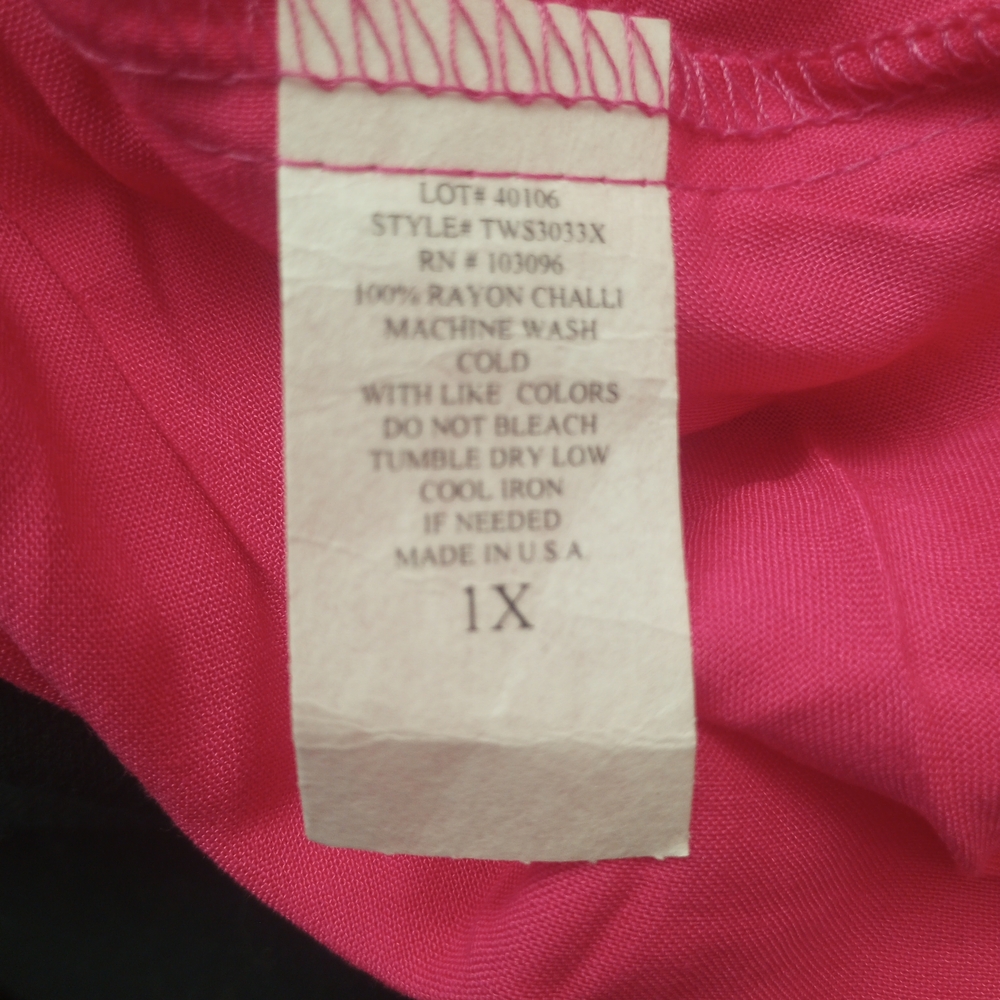 Pink Wrap Top - Picture 4 of 4